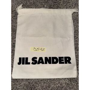 Unisex Jil Sander Cream Black One Size Storage Dust Bag